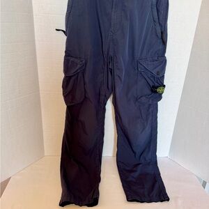 Stone Island Kids Navy Cargo Pants